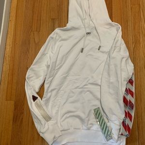 Off white hoodie large